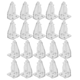 Maxbell 20Pcs Blinds Positioning Hooks Curtain Holder Fittings for Vertical Shutters