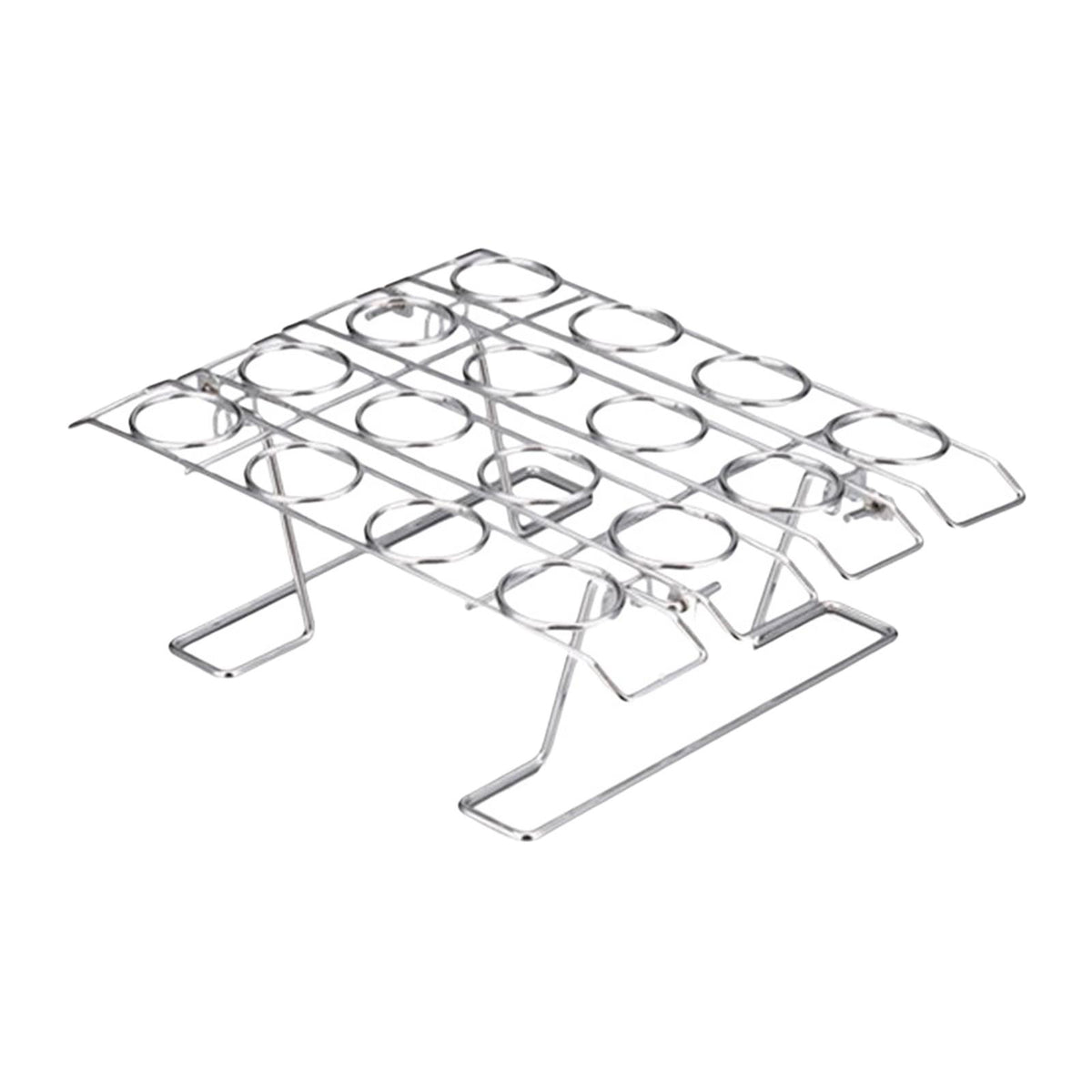 Maxbell 16Slots Cooking Cake Decorating Pastry Tray Waffle Cone Holder for Gathering