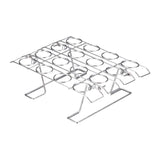 Maxbell 16Slots Cooking Cake Decorating Pastry Tray Waffle Cone Holder for Gathering