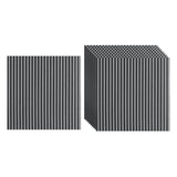 Maxbell 10x 3D Wall Stickers Decoration Decal Durable Home Bedroom PE Foam Wallpaper Argent Gray