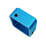 Maxbell Pool Snooker Chalk Holder Sturdy Chalk Case Practical Metal Lightweight Blue