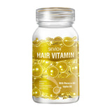 Maxbell Hair Vitamin Serum Capsule with Vitamins B5 Oil Repair Hair For Women golden