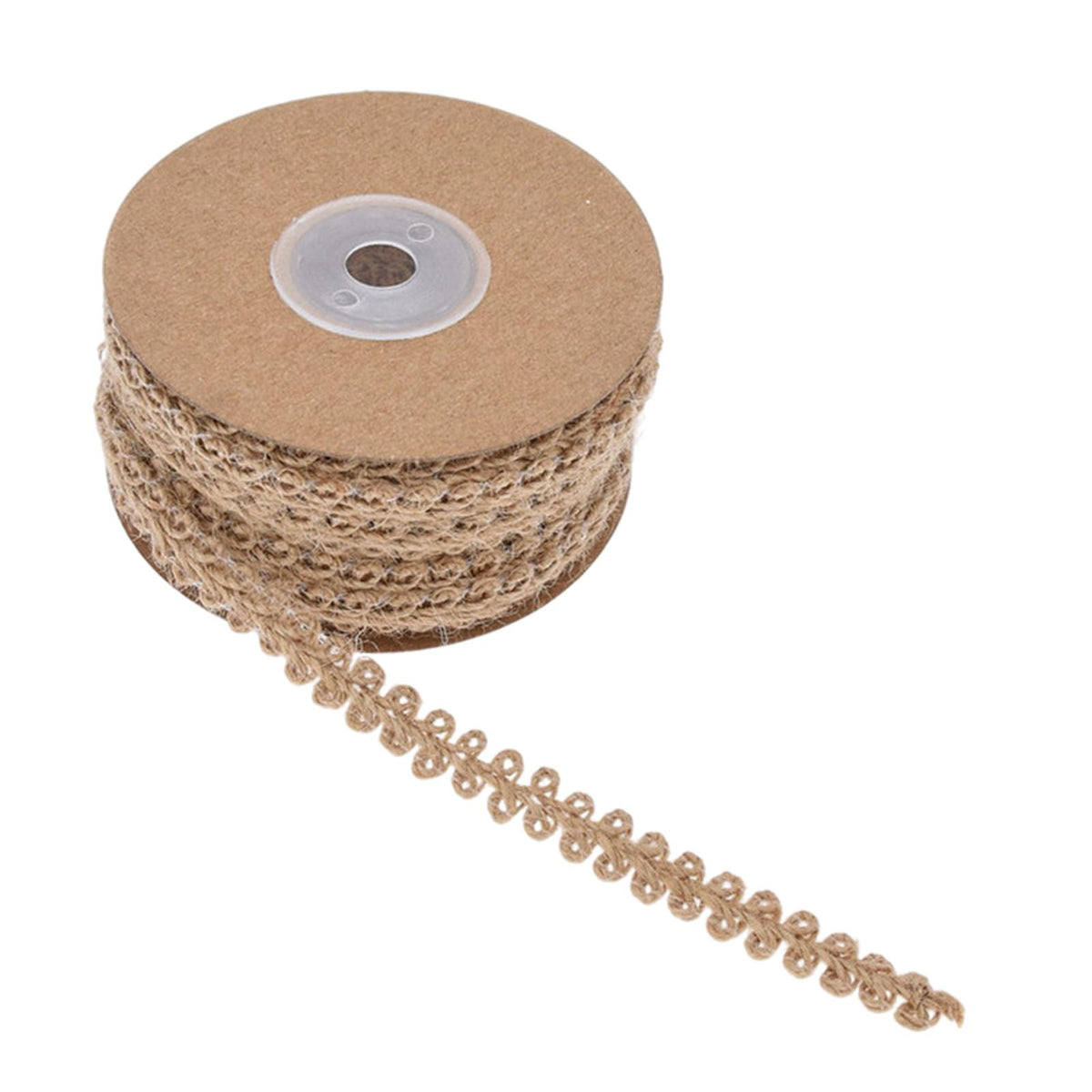 Maxbell Natural Jute Burlap Ribbons Burlap Cord String Twine for Decorative b125