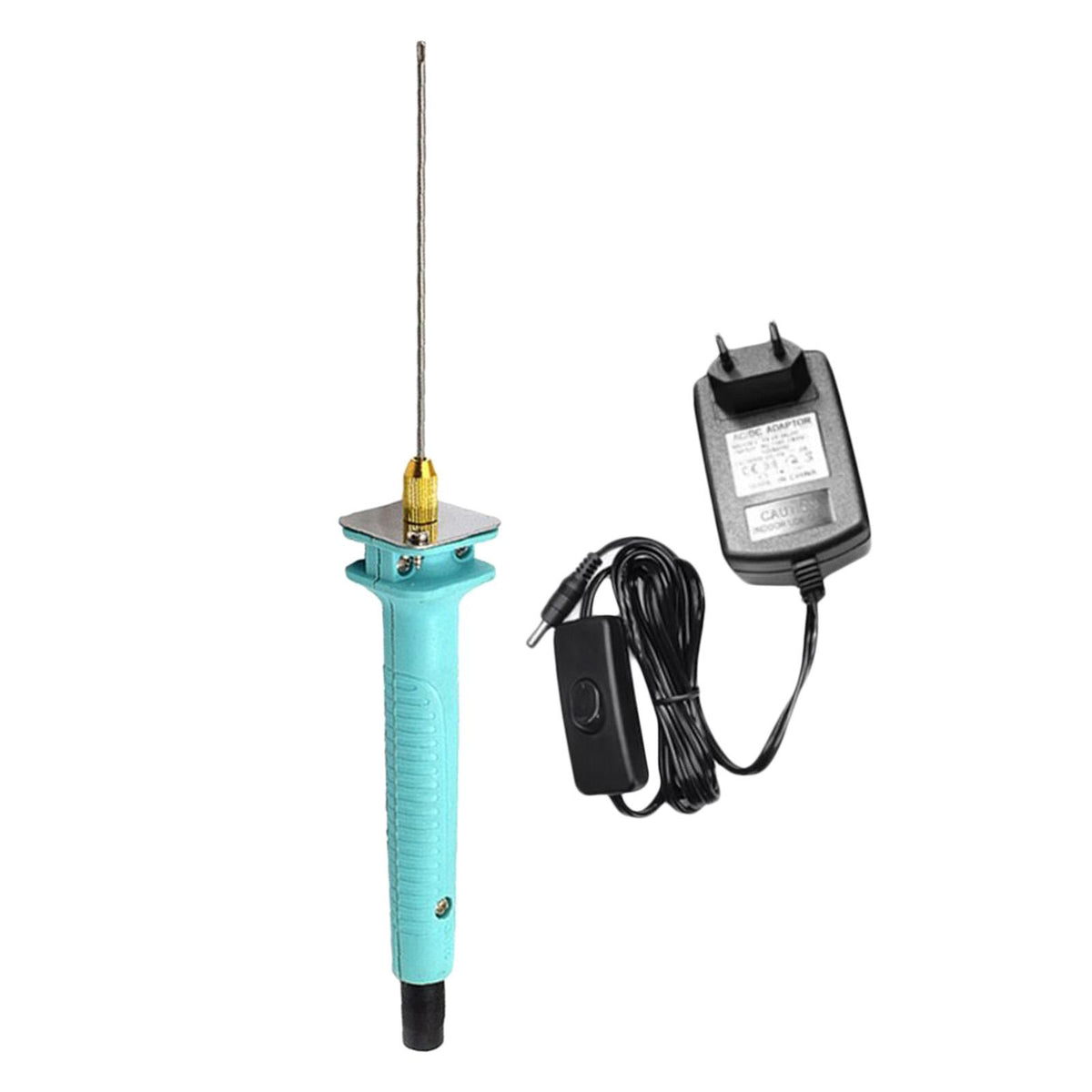 Maxbell Cutting Pen EU Plug Styrofoam Tool Iron Hot Wire Foam Cutter for Hobbyist 15cm