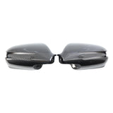 Maxbell Rear View Mirror Cover 2198102576 1718100464 for Mercedes-Benz Replaces Carbon Pattern