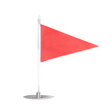 Maxbell Miniature Golf Flagstick Trainging Accessory Red Flag for Backyard Garden