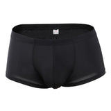 Maxbell Mens Underwear Shorts Solid Boxer Briefs Underpants Sexy Lingerie L Black