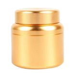Max Aluminum Storage Box Coffee Tea Tins Canisters With Airtight Lids  Gold
