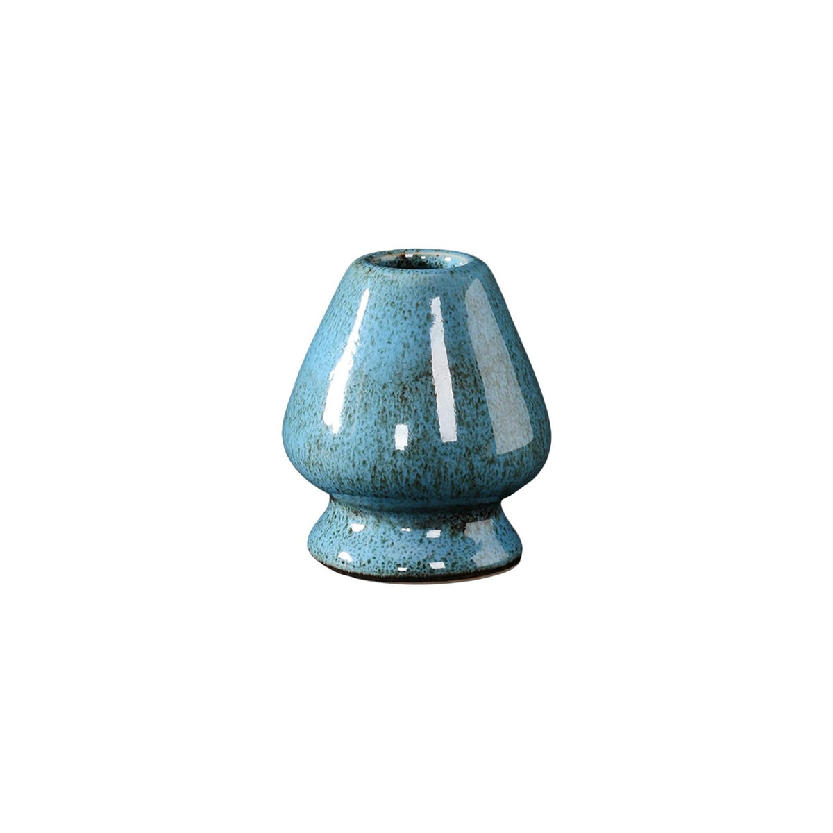 Maxbell Matcha Chasen Whisk Stand Tea Tool Keep Whisk Shape Teaware for Professional Blue