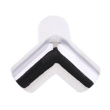Maxbell Heacy Duty Stainless Steel Boat Hand Rail Fitting 22mm 3 Way Corner Elbow
