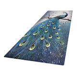 Max 180x60cm Floor Mat Runner Kitchen Non-slip Area Rug Peacock