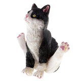 Max Resin Animal Ornaments Home Decorations Yoga Pose Sculptures  Cat