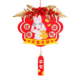 Maxbell Chinese New Year Wall Hanging Decorations Pendant Bedroom Celebration Red