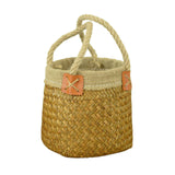 Maxbell Flower Basket Wedding Flower Girl Baskets for Living Room Bedroom Decoration L 22cmx17cm