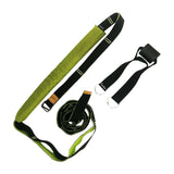 Maxbell Leg Stretcher Strap Gymnastics Stretching Band Backbend Assist for Yoga green