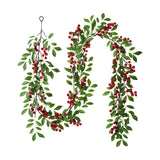 Maxbell Artificial Blossom Flowers Garland Wall Hanging Pendants for Porch Home style C