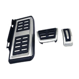 Maxbell Fuel Accelerator Brake Pedal Pads Kit AntiSlip for Audi A3 2014-2020 Style A