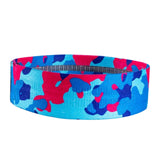 Maxbell Resistance Band Comfortable Pull up Assist Elastic for Fitness Squat Thigh Camouflage Blue