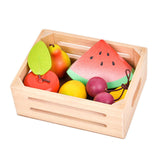 Maxbell Pretend Kitchen Toy Fruit & Vegetables for Game Birthday Preschool Age styleA