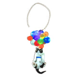 Maxbell Rear View Mirror Pendant Acrylic Handbag Cellphone Keyring Hanging Ornament