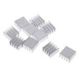 Max Maxb 10PCS Aluminum Heatsink Cooling Fin Heatsink Cooler,14x14x7mm,Aluminum