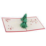 Max Christmas Tree Greeting Cards Paper 3D Handmade Holiday Happy Birthday Cards