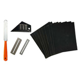 Maxbell Guitar Repairing Luthier Tools Set Fretboard Protector Sanding Polishing Set