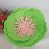 Maxbell DIY Foam Flowers Wall Art Backdrop Decor Wedding Background Decor  Green