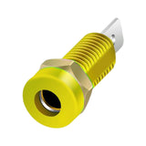 Maxbell 4mm Banana Socket Copper Terminal Post Banana Plug Accessory Premium Yellow