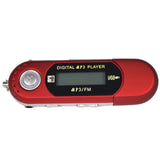 Max 8GB USB MP3 Music Video Digital Player Recording with FM Radio eBook Red