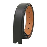 Maxbell Belt without Buckle Versatile Replacement Belt for Men Women Halloween Tunic black brown