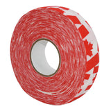 Maxbell 2.5Cmx25M Ice Hockey Cloth Tape Wrapping Breathable Nonslip Protector Cover Maple Red