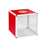 Maxbell Donation Boxes Comment Box Metal Frame for Shopping Mall Outdoor Office 25cm