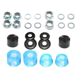 Maxbell Skateboard Truck Bushings Kit Skateboard Cup Shock Absorb transparent blue