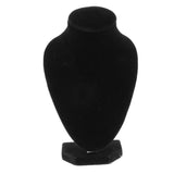 Max Velvet Necklace Pendant Display Bust Mannequin Stand Holder Rack 16*10cm