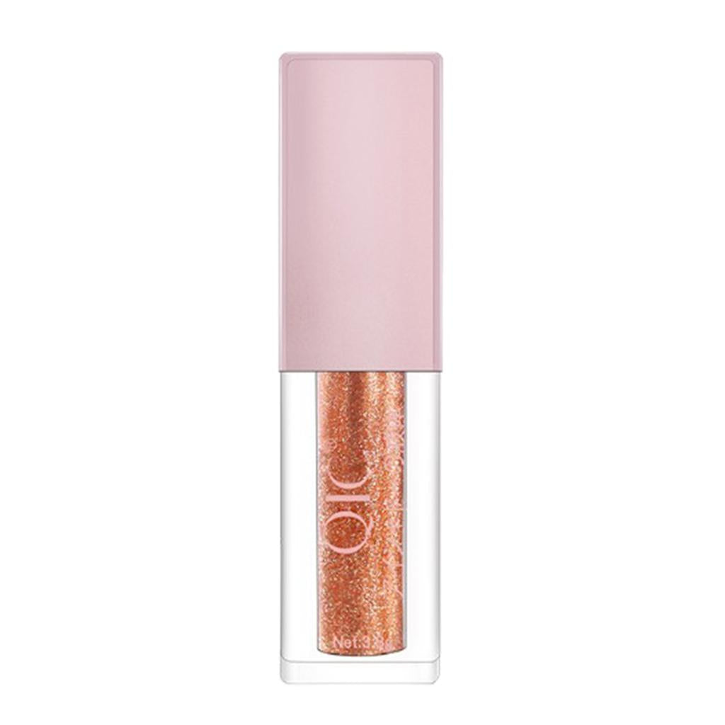 Maxbell Shimmering Liquid Eyeshadow Waterproof Women Eye Shadow for Body Face Orange