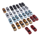 Max 30pcs Painted Model Cars Building Train Layout HO Scale 1:100