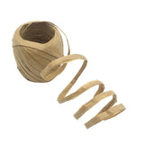 Maxbell 20m/Roll Raffia Paper Ribbon Gift Package String Scrapbooking light coffee