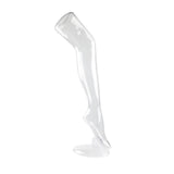 Maxbell Freestanding Women Leg Models Have Long Legs Display Socks Tool for Women Clear