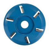 Maxbell Wood Turbo Carving Disc Woodworking Milling Cutter Tools Arc 6 Tooth