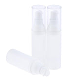 Max 3pcs Empty Makeup Container Face Cream Jars Pump Bottle Case for Travel 50ml