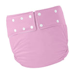 Maxbell Leakproof Adult Cloth Diapers Against Incontinence for Elderly Seniors Pink
