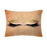 Maxbell Eyelash Printed Throw Pillow Cover Square Cushion Covers Sofa Pillow Case 8