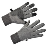 Maxbell Thermal Gloves Commuting Winter Gloves for Driving Outdoor Sports Riding Light Gray XL