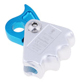 Maxbell 15KN Outdoor Climbing Mountaineering Rope Grab Protecta For 9mm-12mm Rope Blue