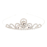 Maxbell Hairband Tiaras Headdress Decorative Accessories Gift for Girls Fairy Prom White