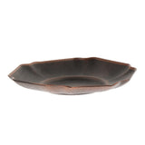 Maxbell Retro Red Alloy Teacup Coaster Coffee Cup Mat for Kung Fu Tea Fittings