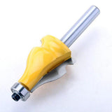 Max 8mm 1/2 inch Shank Cucurbit Model Trimming Wood Milling Cutter Crown Router