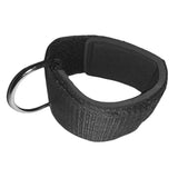 Maxbell Ankle Strap D-Ring Cable Machine Attachment Leg Thigh Pulley Wrap Black