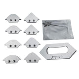 Maxbell 8 Corners Flexible Trimming Chamfering Tool Aluminum Alloy Tool Set
